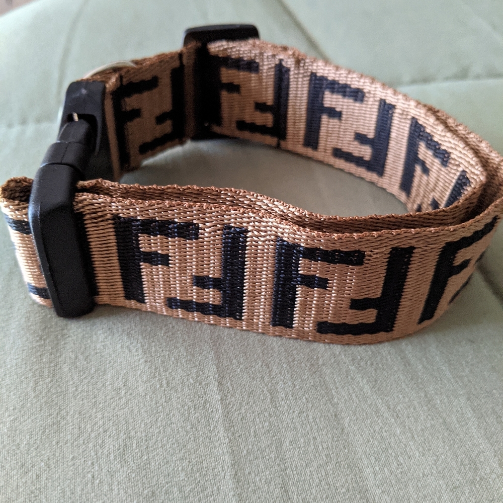FF designs dog collar 🤎🖤
